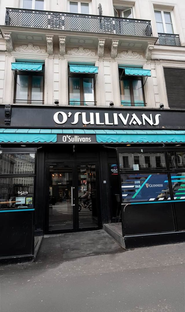O’Sullivans, Irish Pub | Bar irlandais Paris, Cergy, Montpellier...