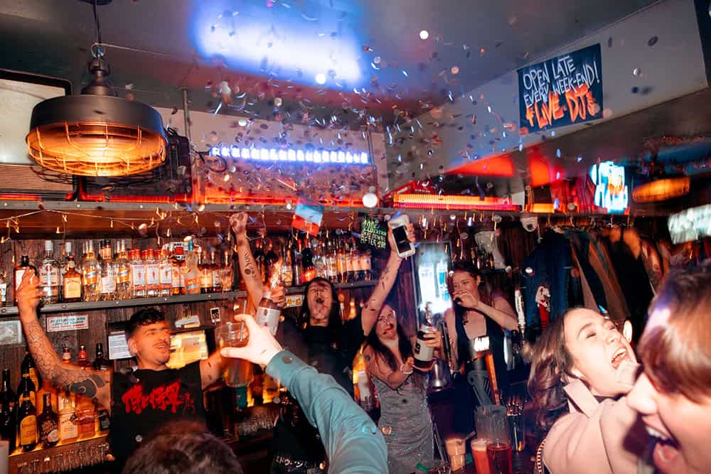 Bar festif à Chatelet