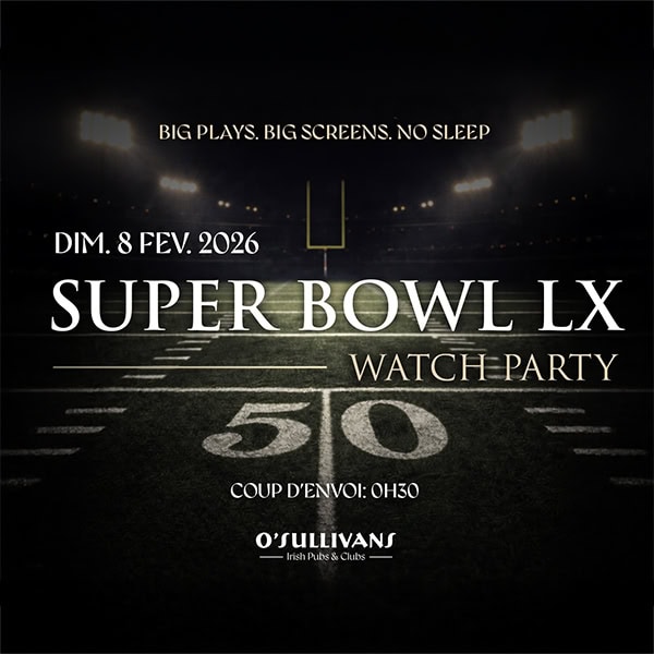Super bowl 2026 O'Sullivans