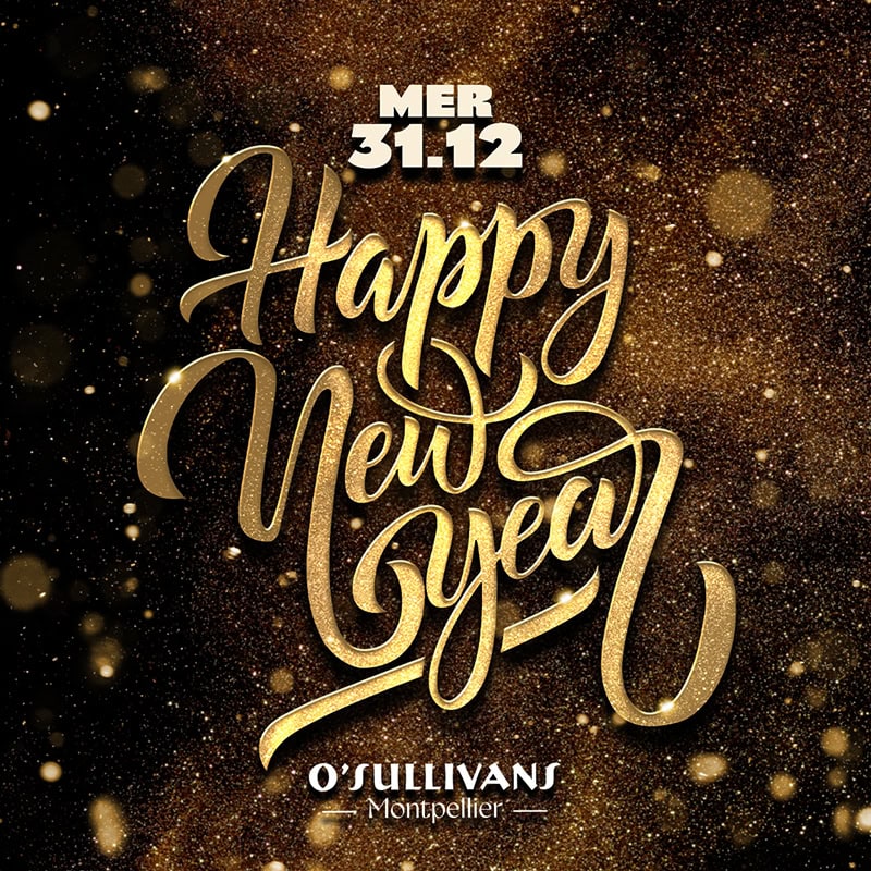 Soirée nouvel an O'Sullivans Montpellier
