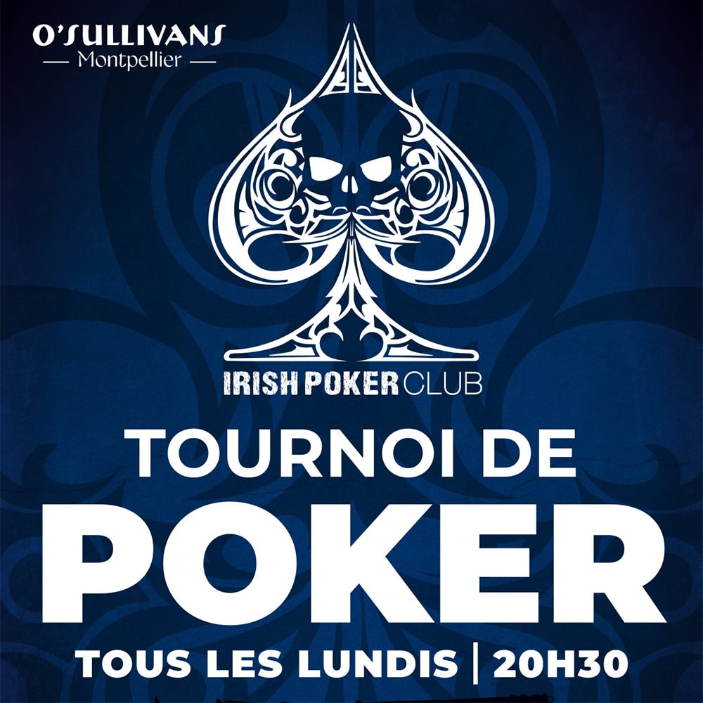 Tournoi de poker O'SULLIVANS