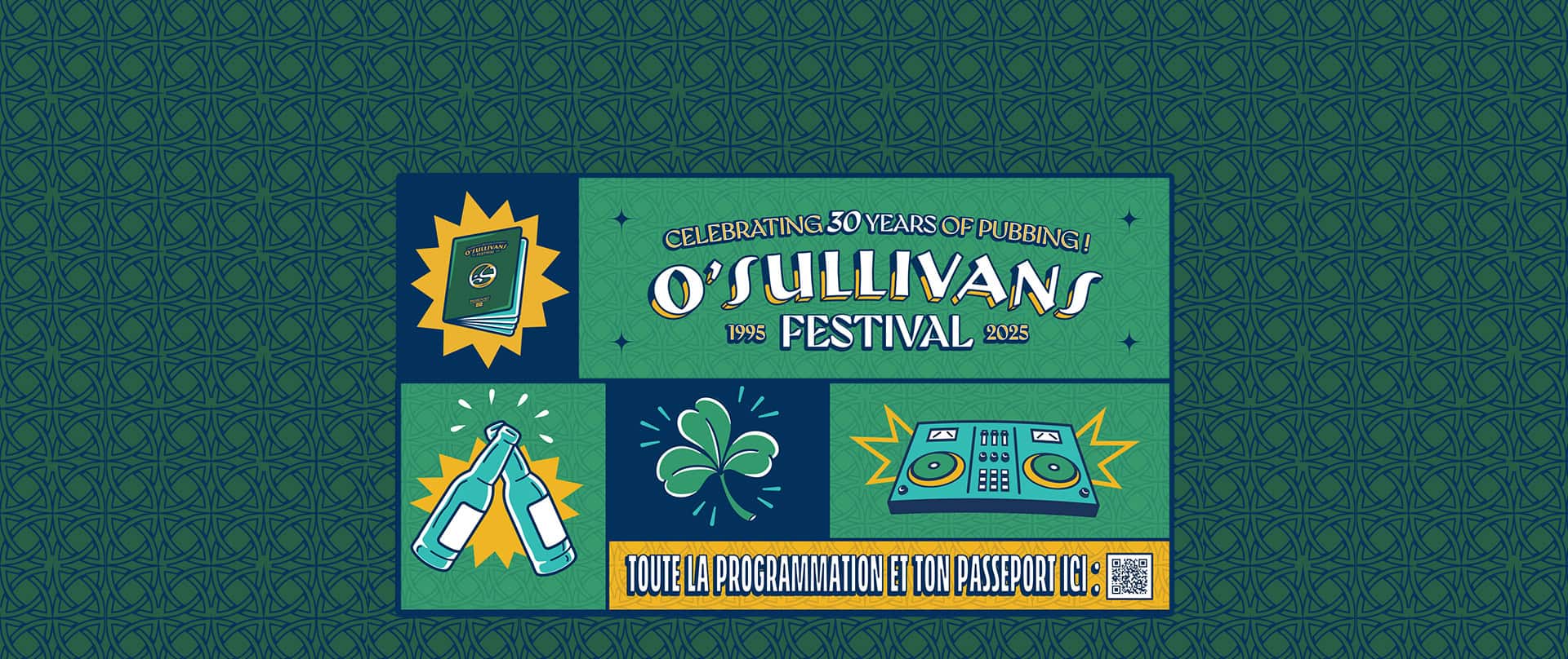 Programmation 30 years of Pubbing O’Sullivans