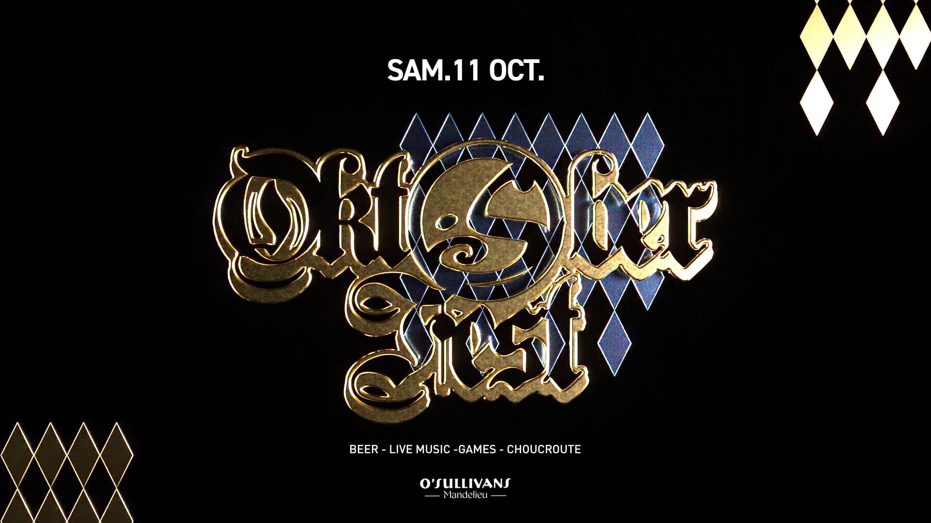 O’Sullivans Mandelieu OKTOBERFEST