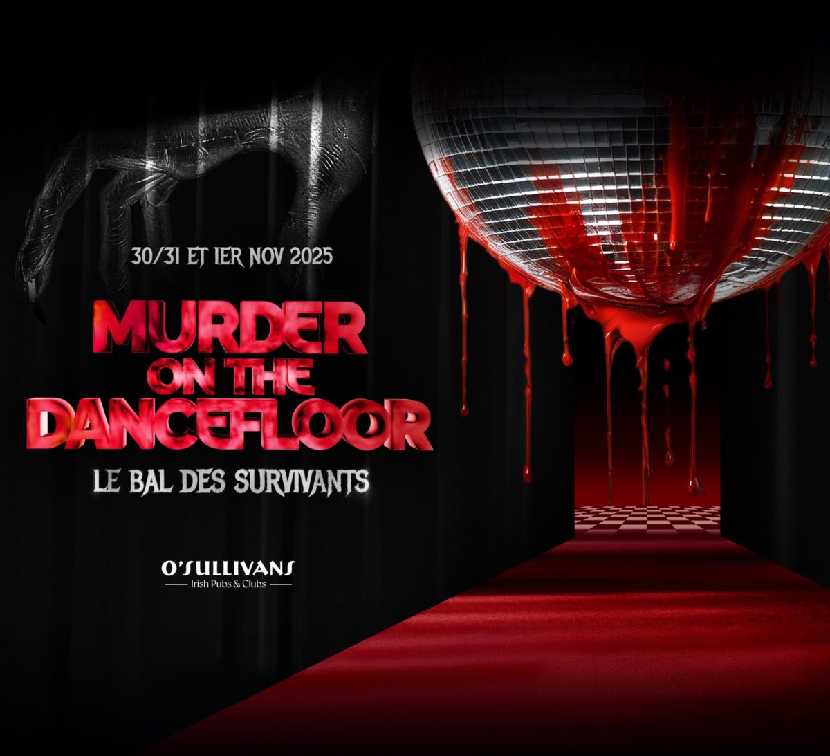 Murder on the Dancefloor Halloween 2025 chez O'Sullivans