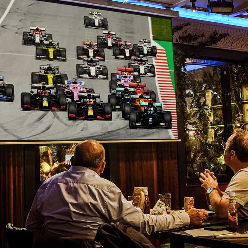 Diffusion F1 à Paris