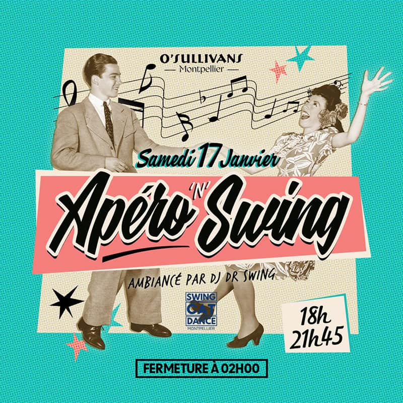 APERO SWING O’Sullivans Montpellier