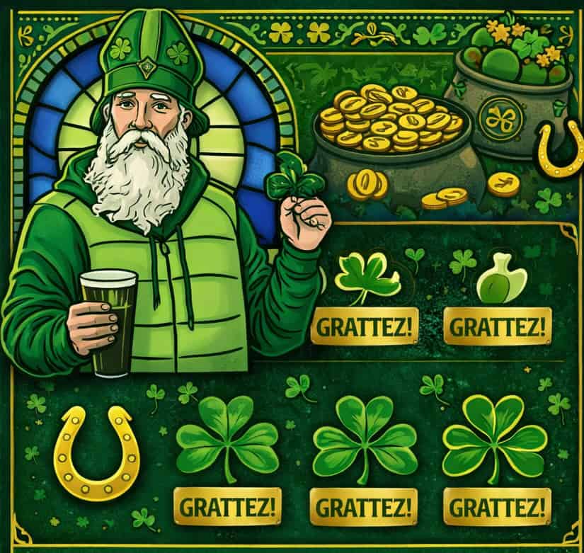 ticket à gratter St-Patrick O'Sullivans
